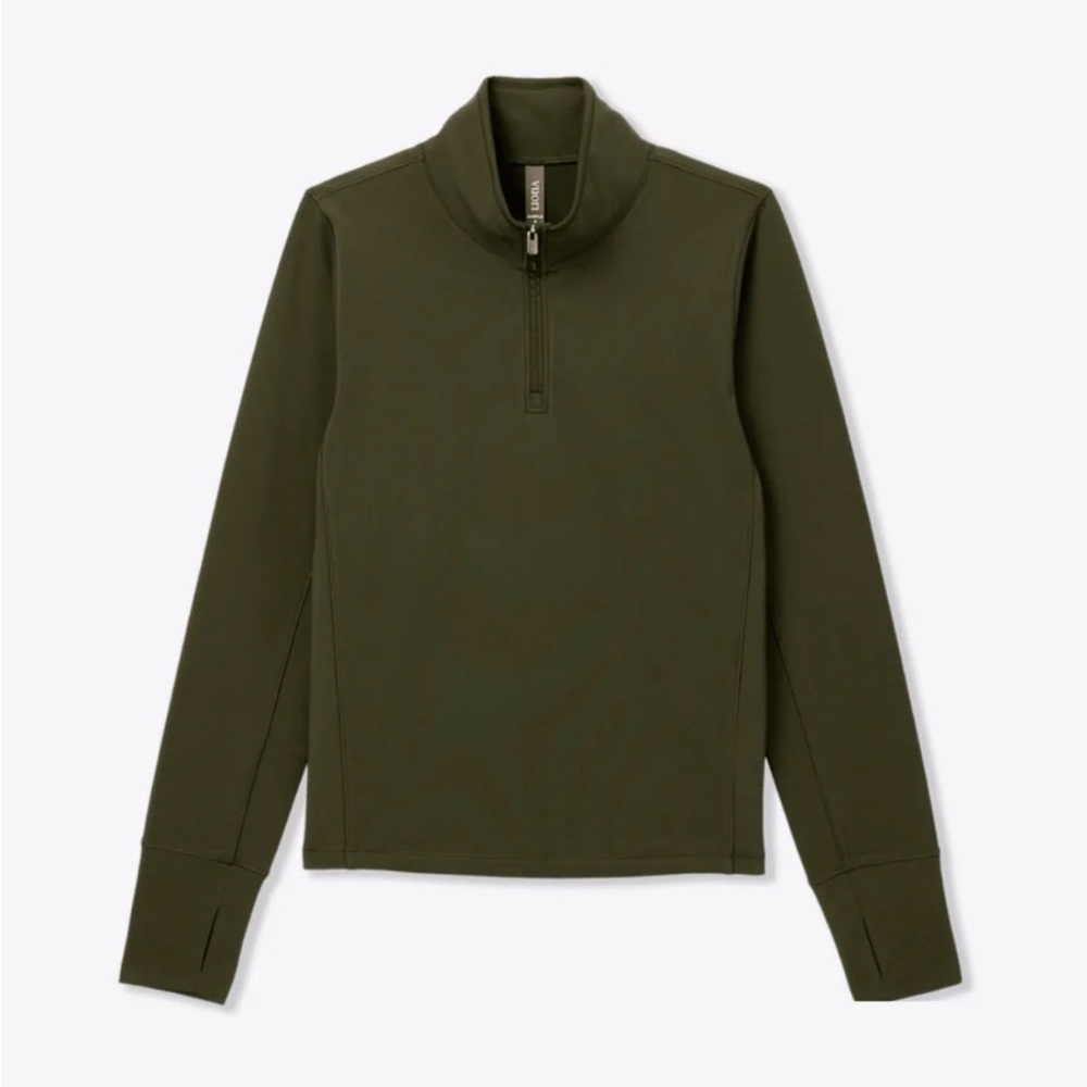 Vuori Women's Olive Chilled Out Half Zip